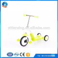 2016 Nuevo modelo barato precio tres rueda auto equilibrar pro niños pedal foot kick scooter